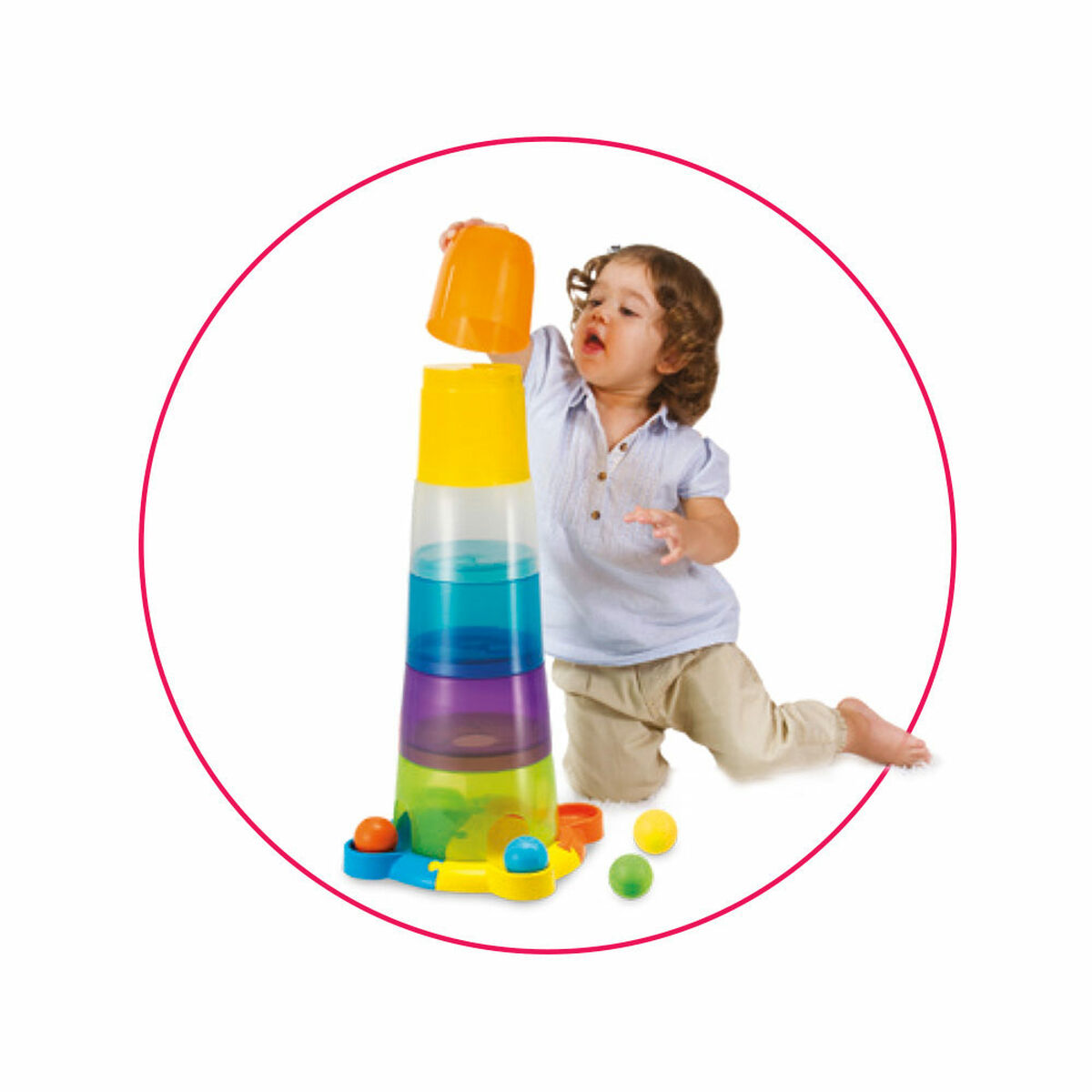 Klocki Segmentowe Winfun 4 Sztuk 23 x 61 x 23 cm